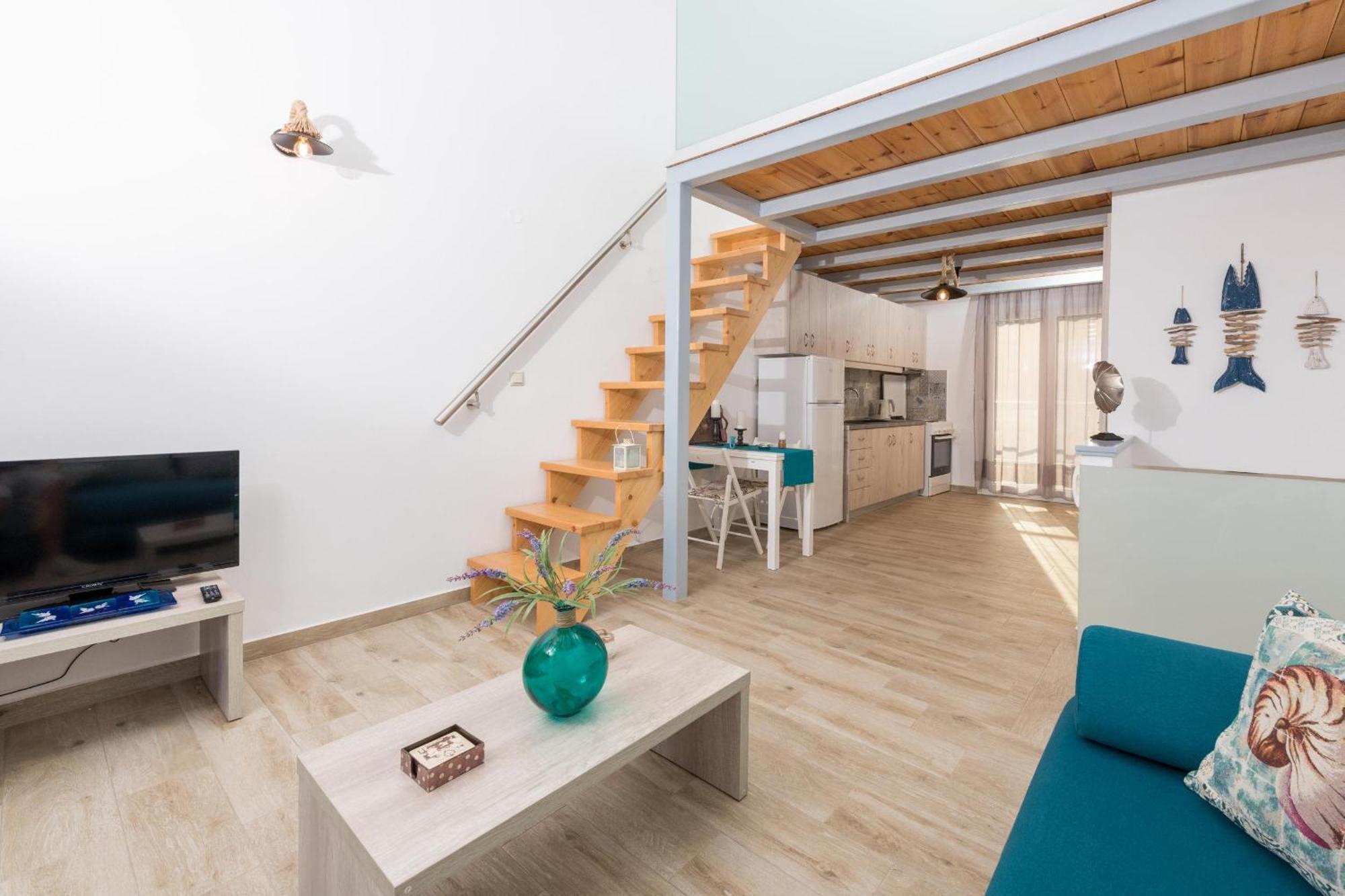 Artemis Beach Apartments Chrysi Ammoudia Exterior foto